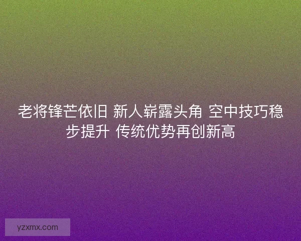 老将锋芒依旧 新人崭露头角 空中技巧稳步提升 传统优势再创新高